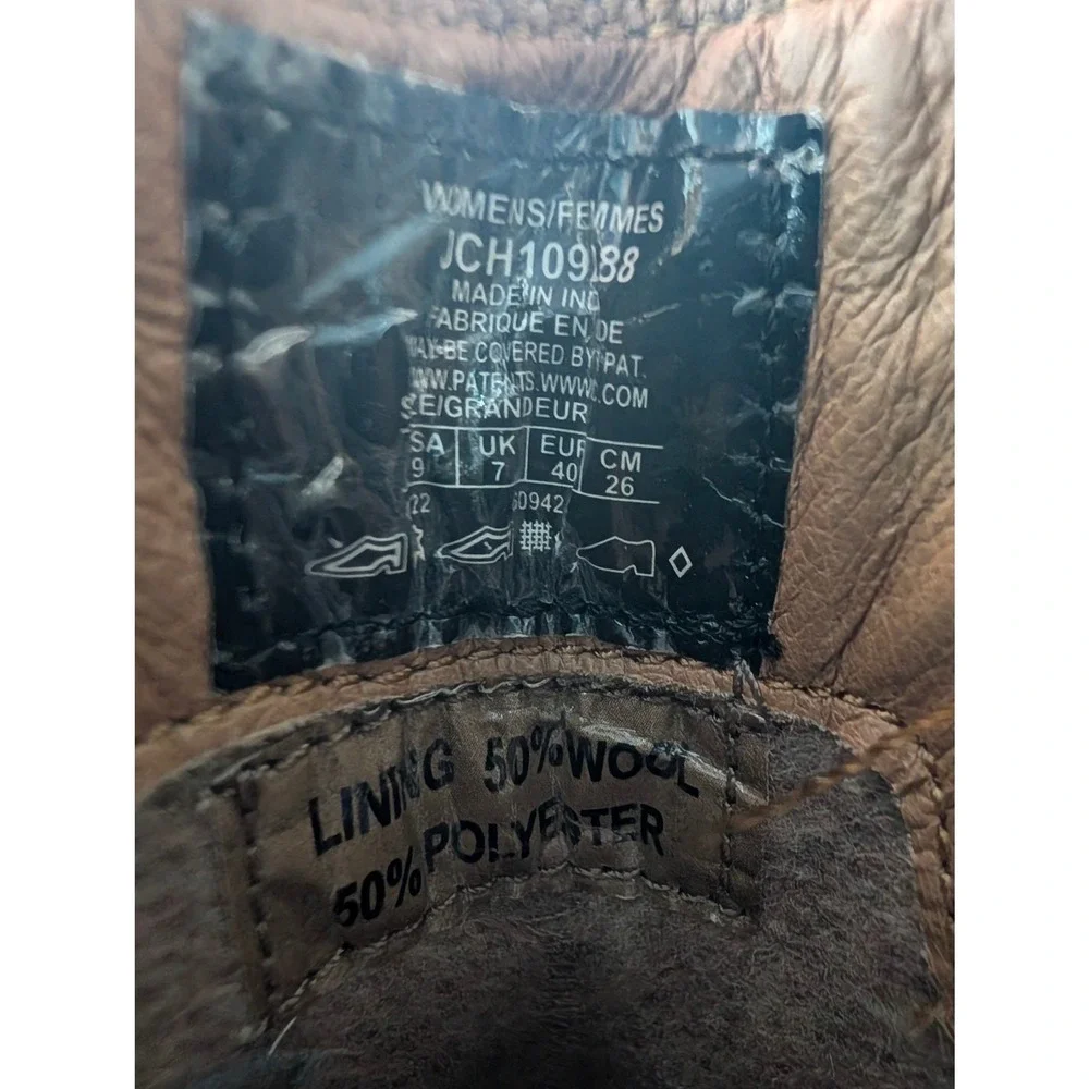 Chaco Caramel Brown Paonia Waterproof Chelsea Ankle Boots Size 9 JCH109188‎ NEW